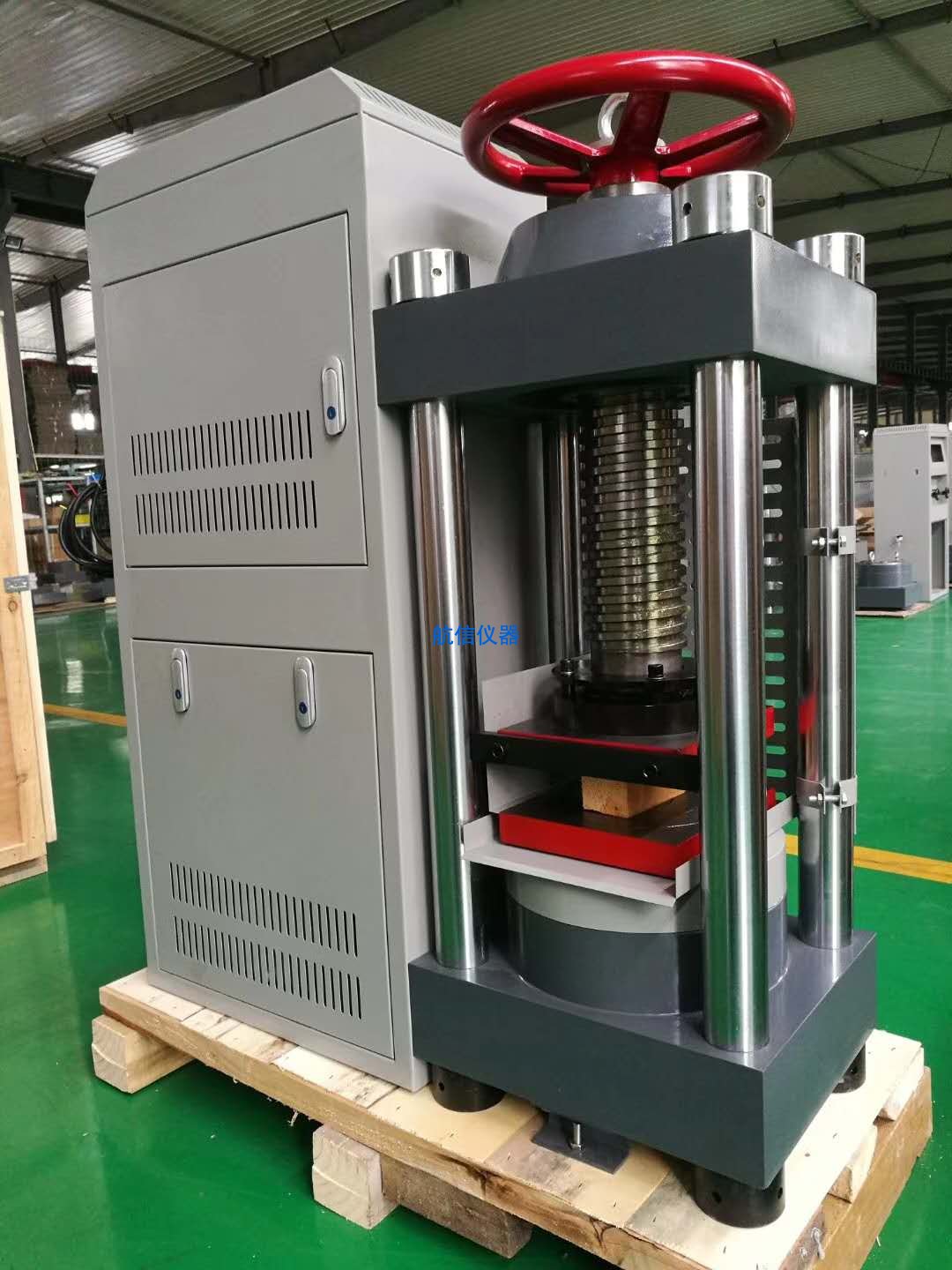 電液式壓力試驗機SYE-2000(圖4) 電液式壓力試驗機
